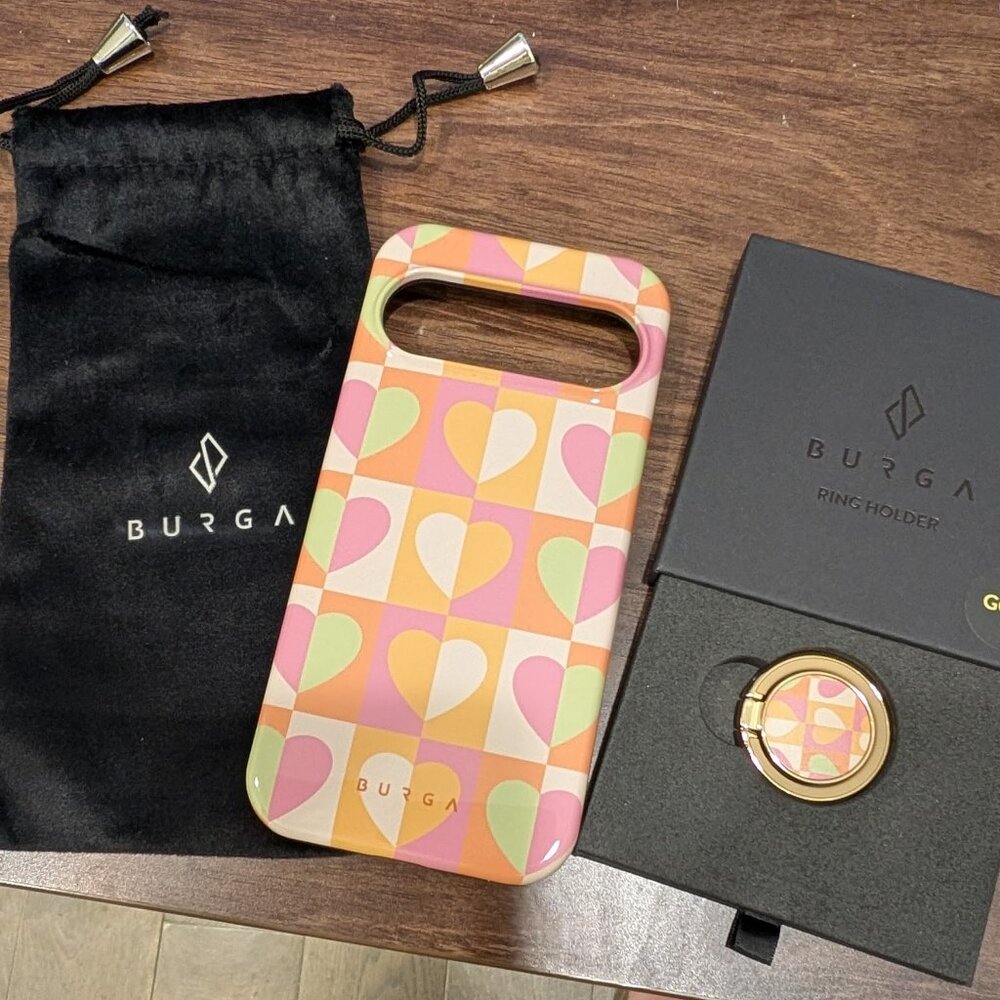 Burga Summer Love Pixel 9 Pro Case W/ Matching Ring Holder